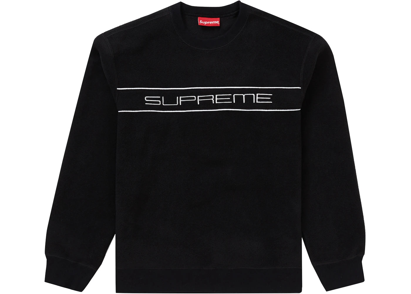 Supreme Polartec Crewneck Black