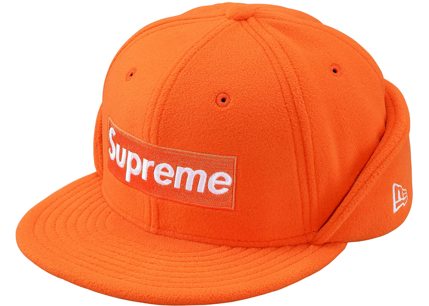 Supreme Polartec Ear Flap New Era Orange