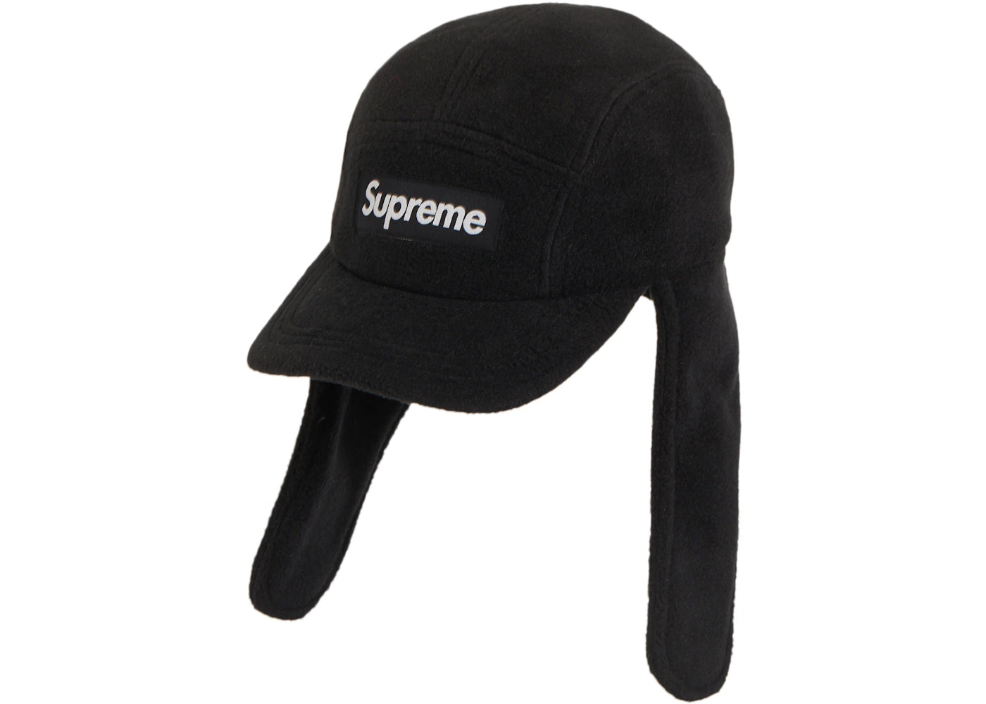 Supreme Polartec Earflap Camp Cap Black