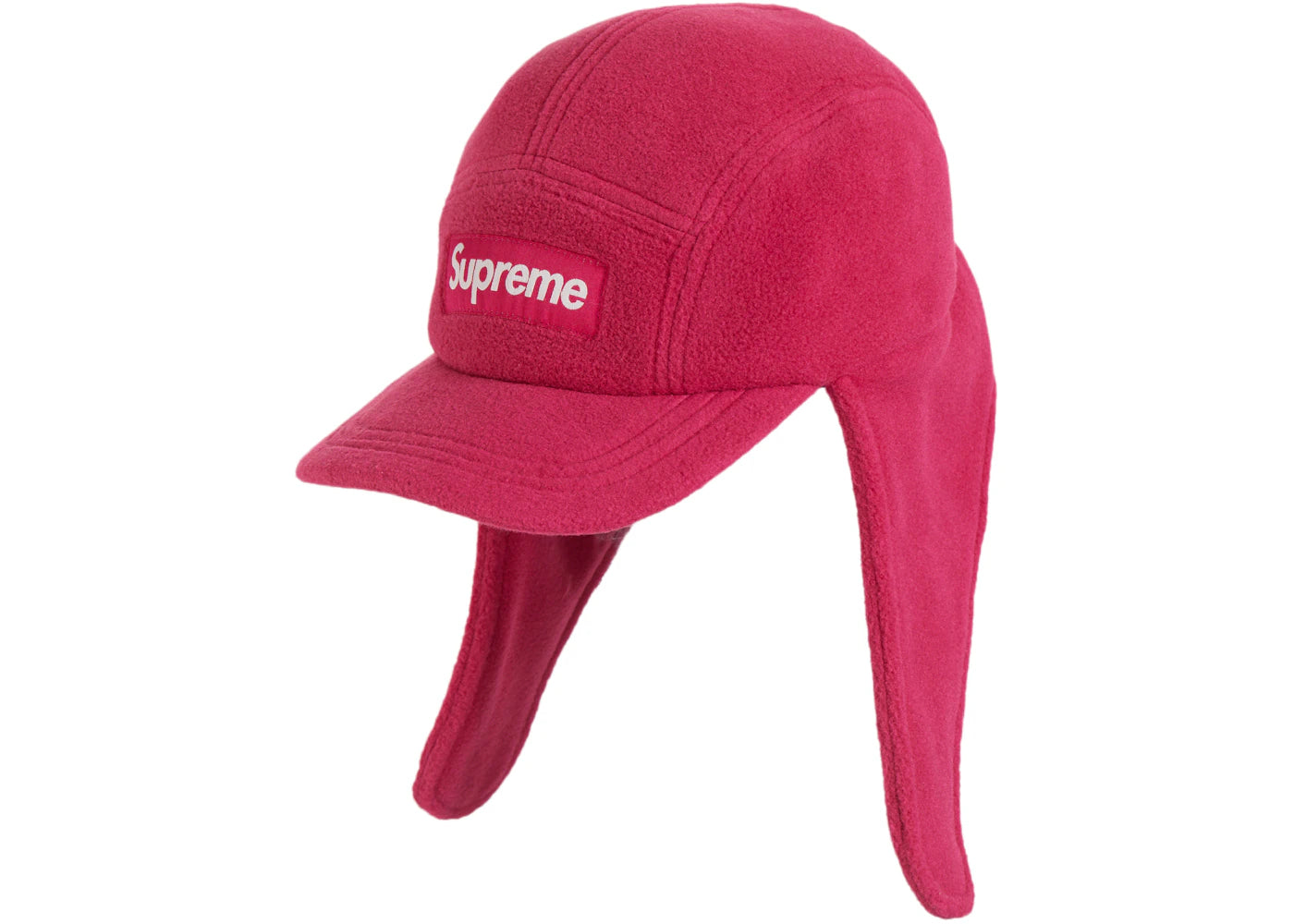 Supreme Polartec Earflap Camp Cap Magenta