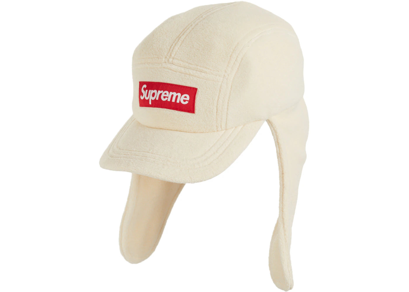 Supreme Polartec Earflap Camp Cap Natural