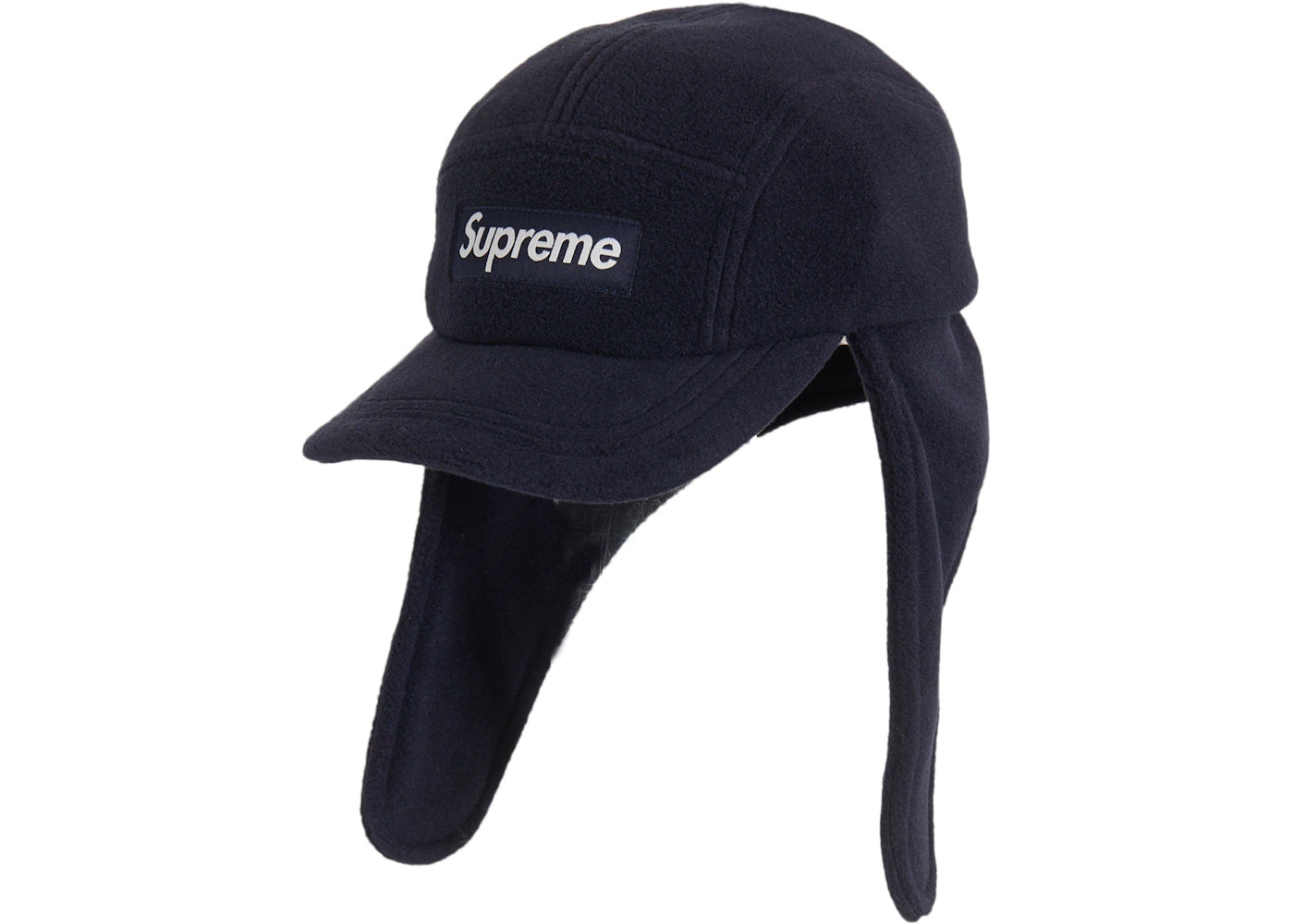 Supreme Polartec Earflap Camp Cap Navy