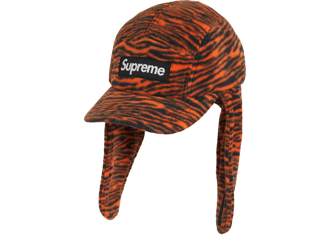 Supreme Polartec Earflap Camp Cap Tiger