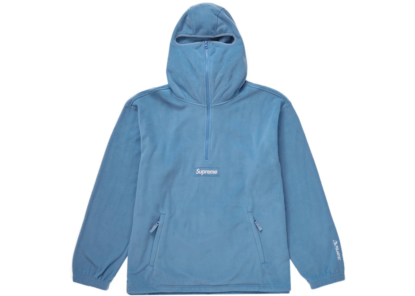 Supreme Polartec Facemask Half Zip Pullover Dusty Teal