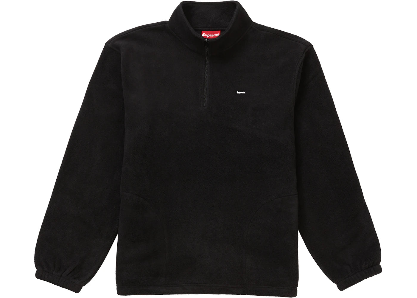 Supreme Polartec Half Zip Pullover Black