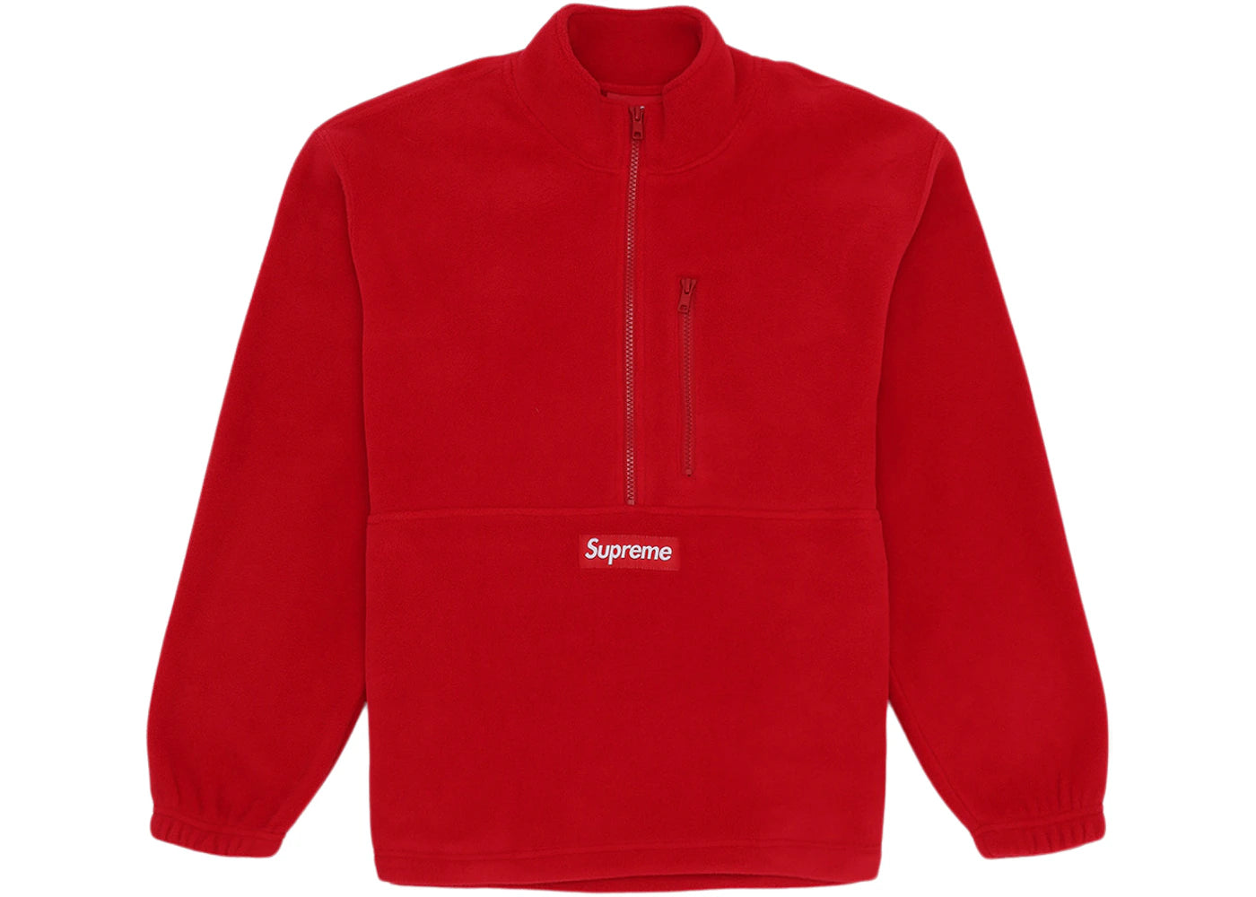 Supreme Polartec Half Zip Pullover (FW20) Red