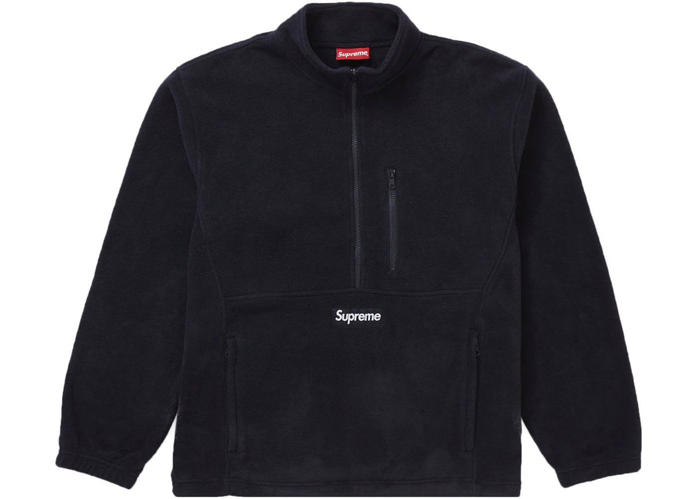 Supreme Polartec Half Zip Pullover (FW21) Black