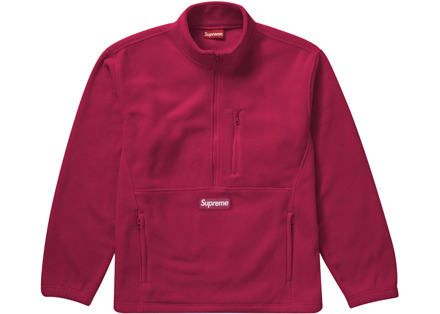 Supreme Polartec Half Zip Pullover (FW21) Magenta