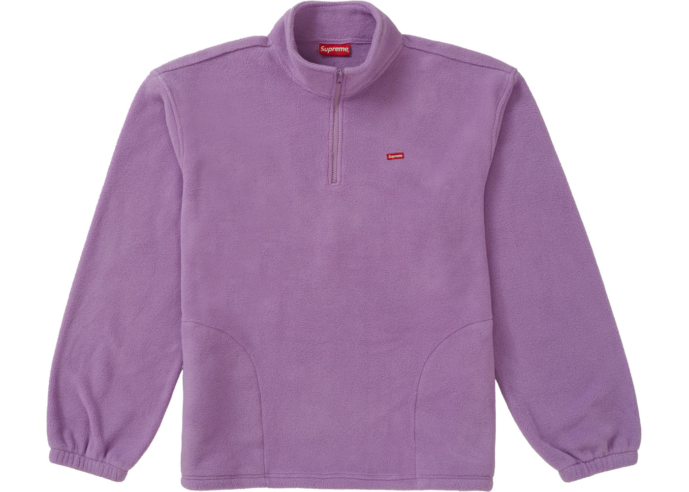Supreme Polartec Half Zip Pullover Light Purple