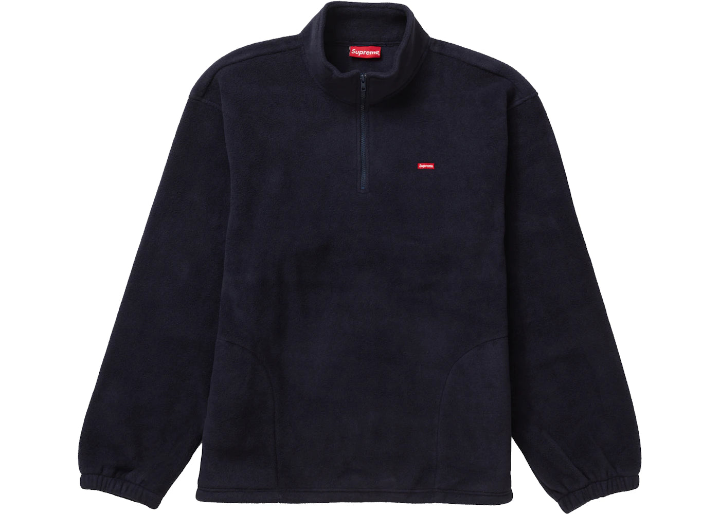 Supreme Polartec Half Zip Pullover Navy