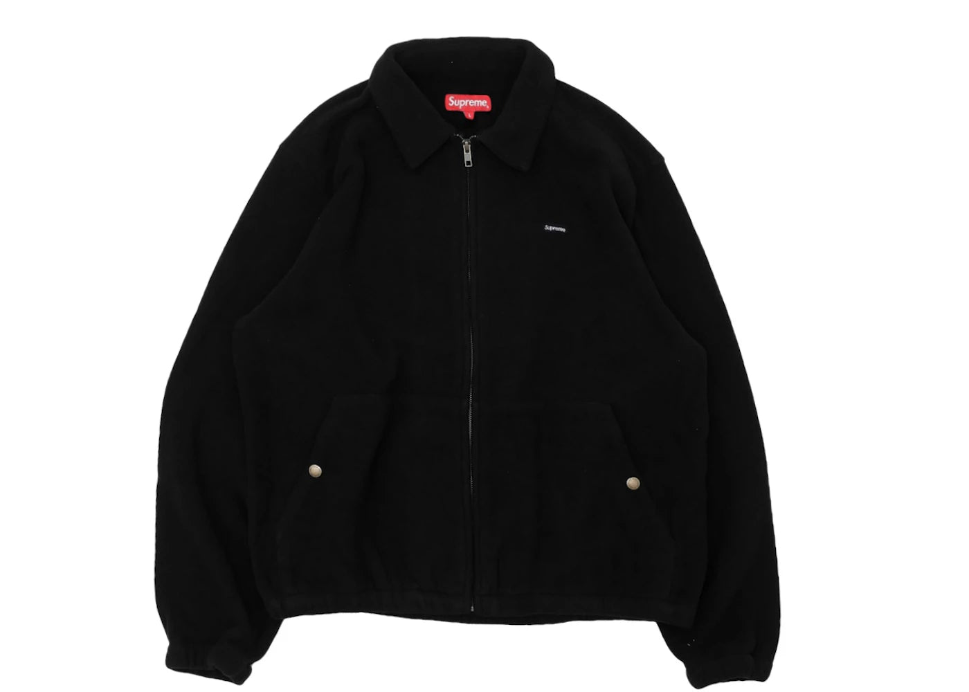 Supreme Polartec Harrington Jacket Black