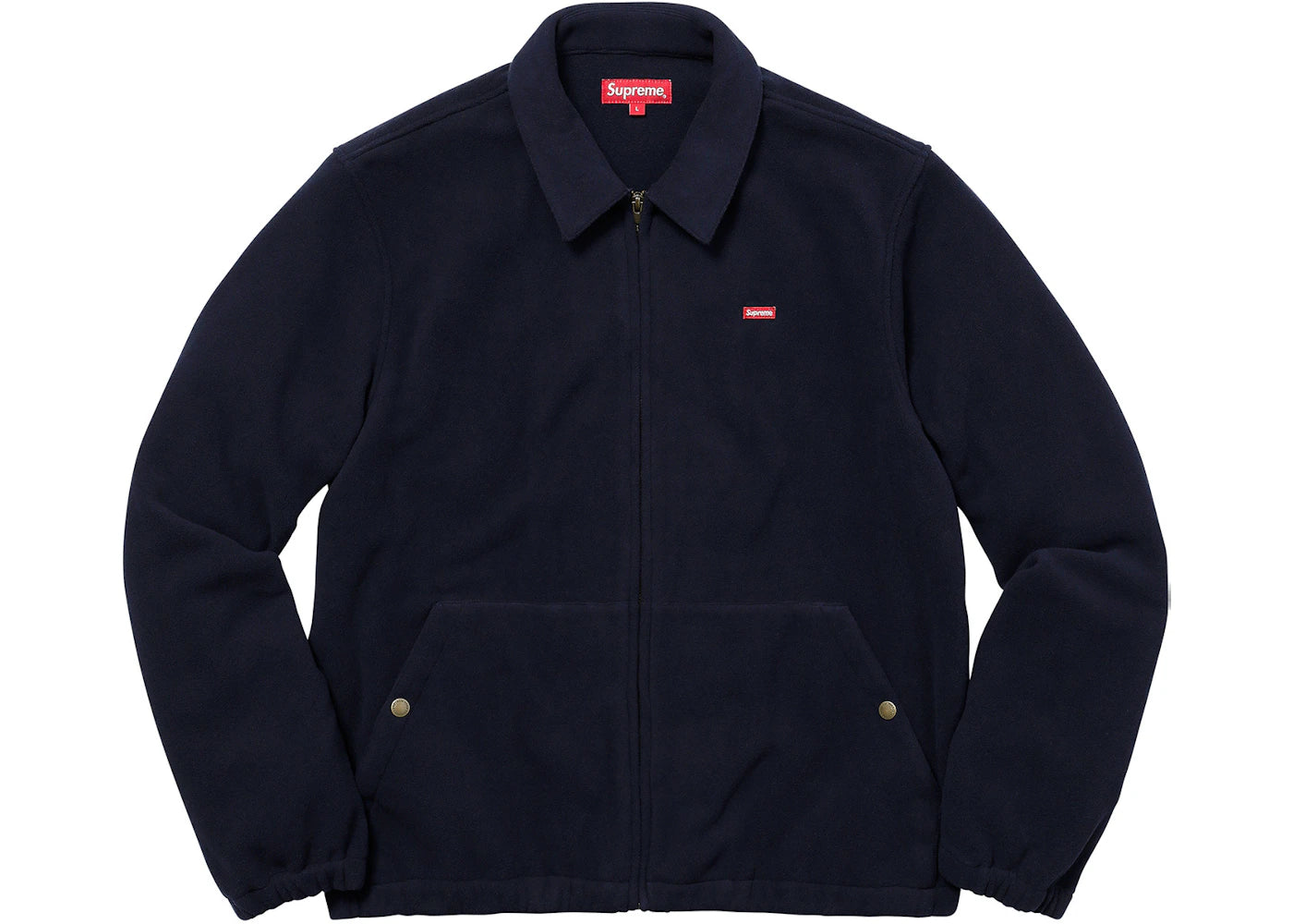 Supreme Polartec Harrington Jacket Navy