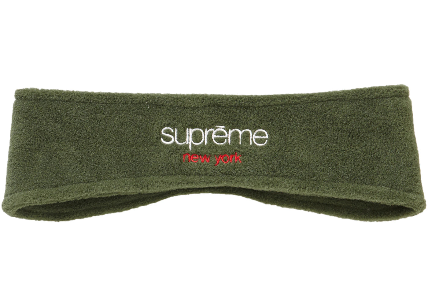 Supreme Polartec Headband Dark Green