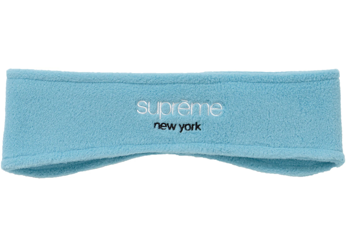 Supreme Polartec Headband Light Blue