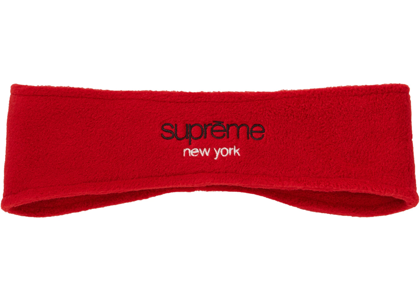 Supreme Polartec Headband Red