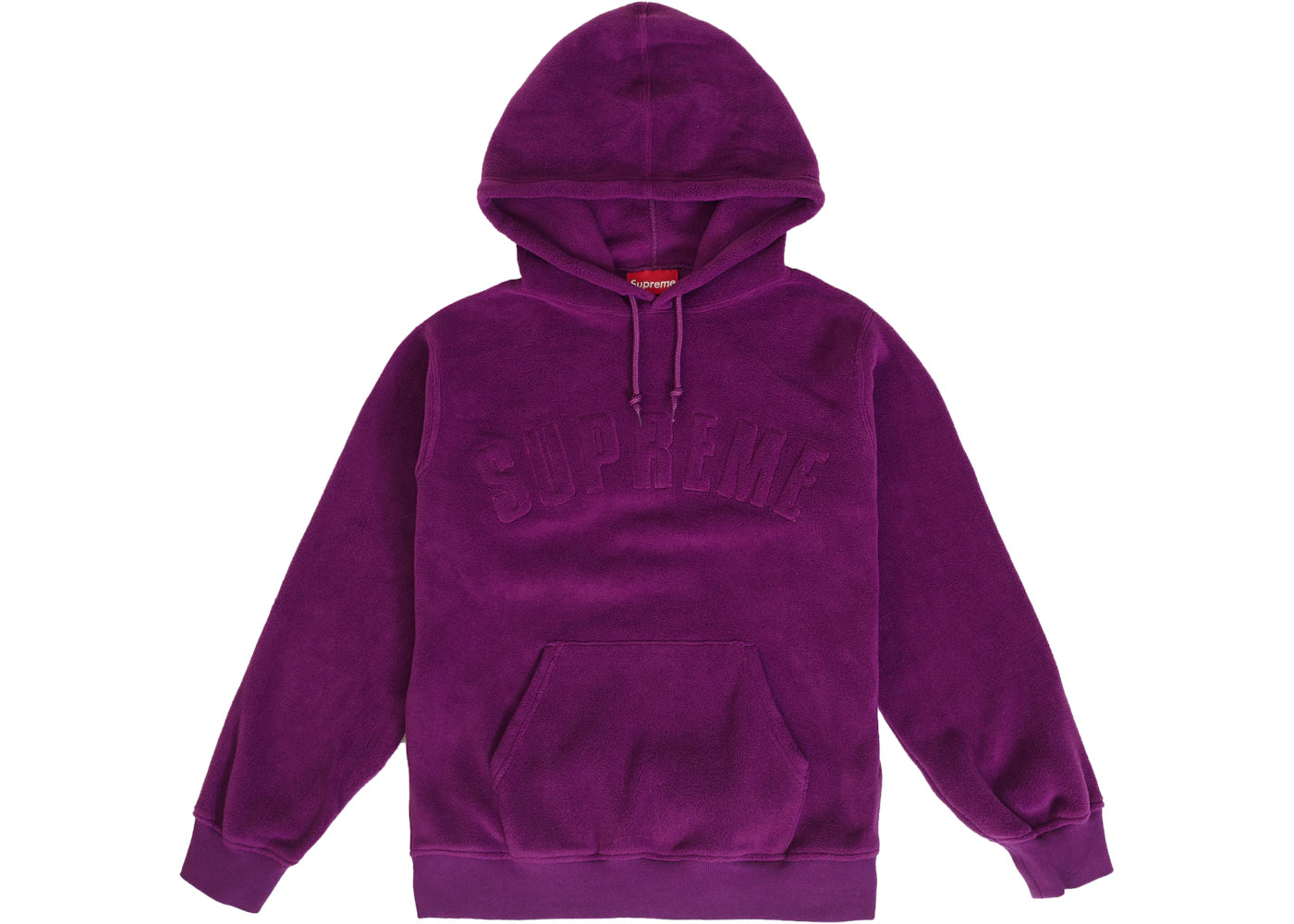 Supreme Polartec Hooded Sweatshirt (FW18) Purple