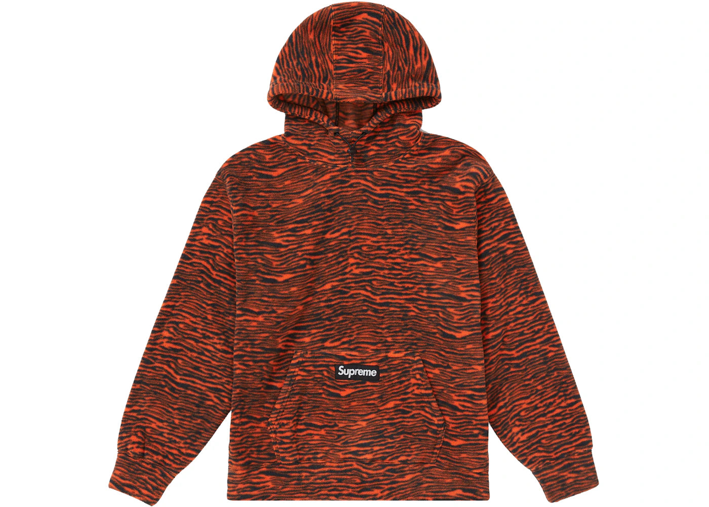Supreme Polartec Hooded Sweatshirt (FW21) Tiger