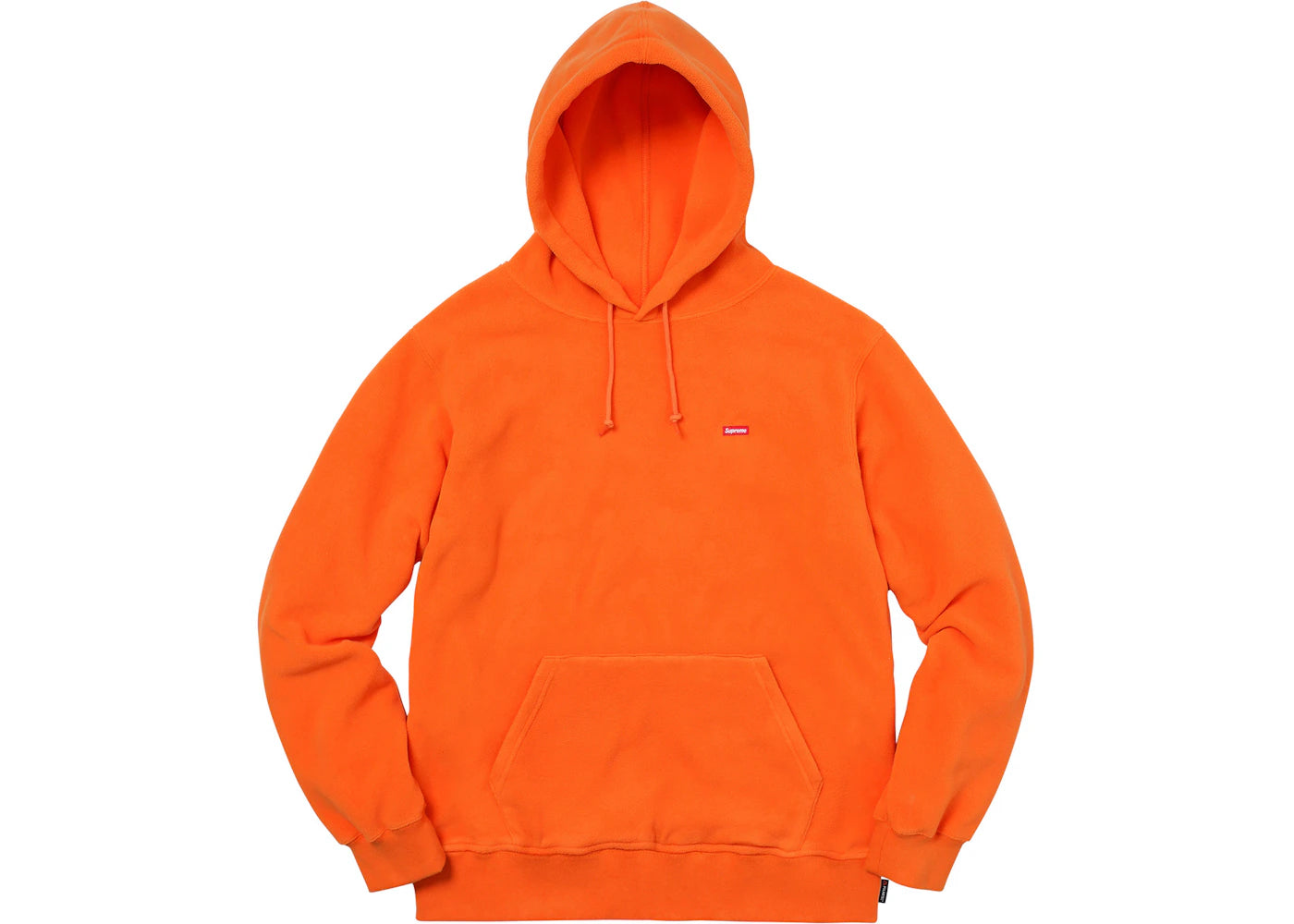 Supreme Polartec Hooded Sweatshirt Orange