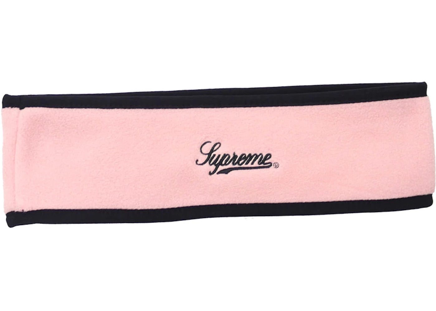 Supreme Polartec Logo Headband Pink