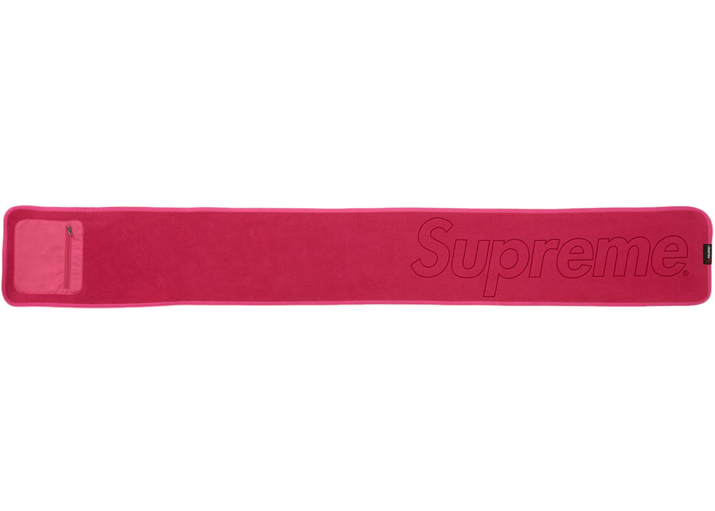 Supreme Polartec Pocket Scarf Magenta