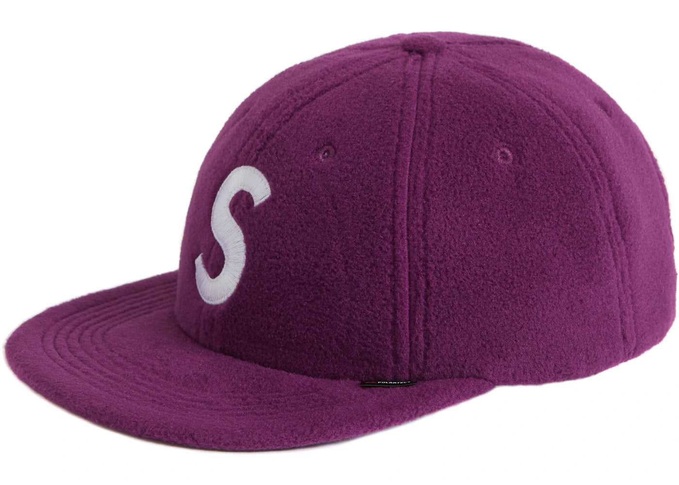 Supreme Polartec S Logo 6-Panel Purple