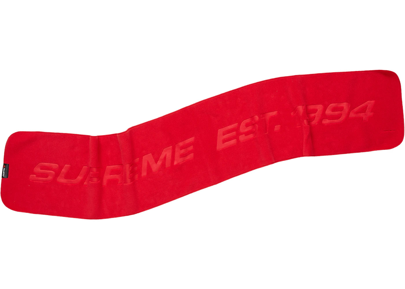 Supreme Polartec Scarf (FW19) Red