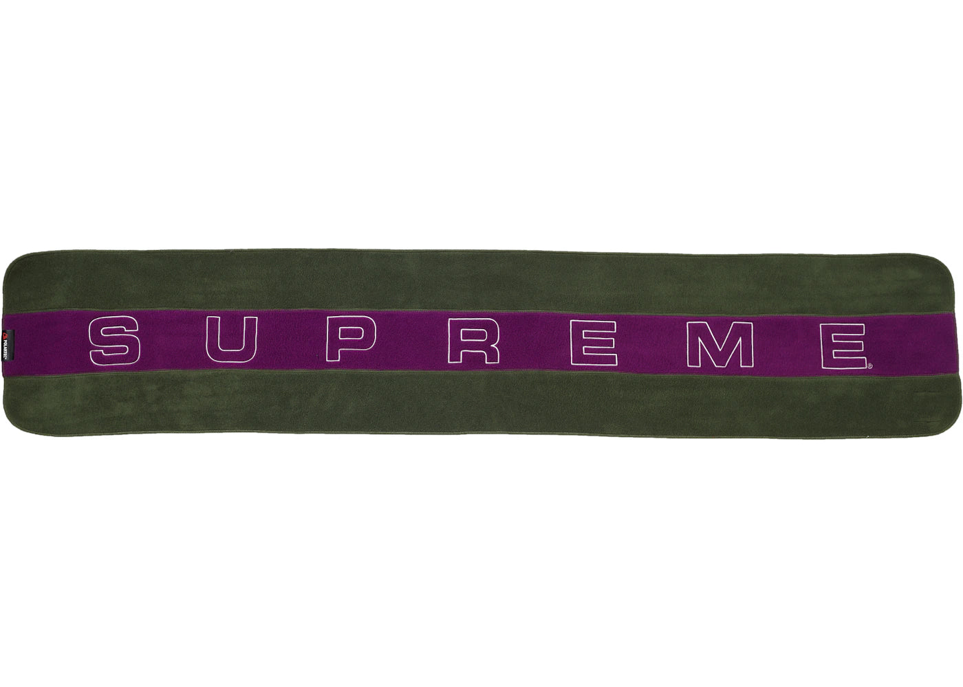 Supreme Polartec Scarf Olive