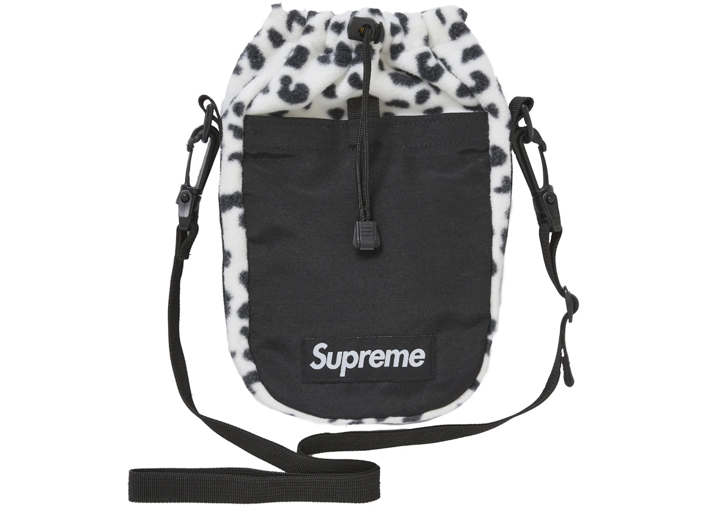 Supreme Polartec Sling Bag Leopard