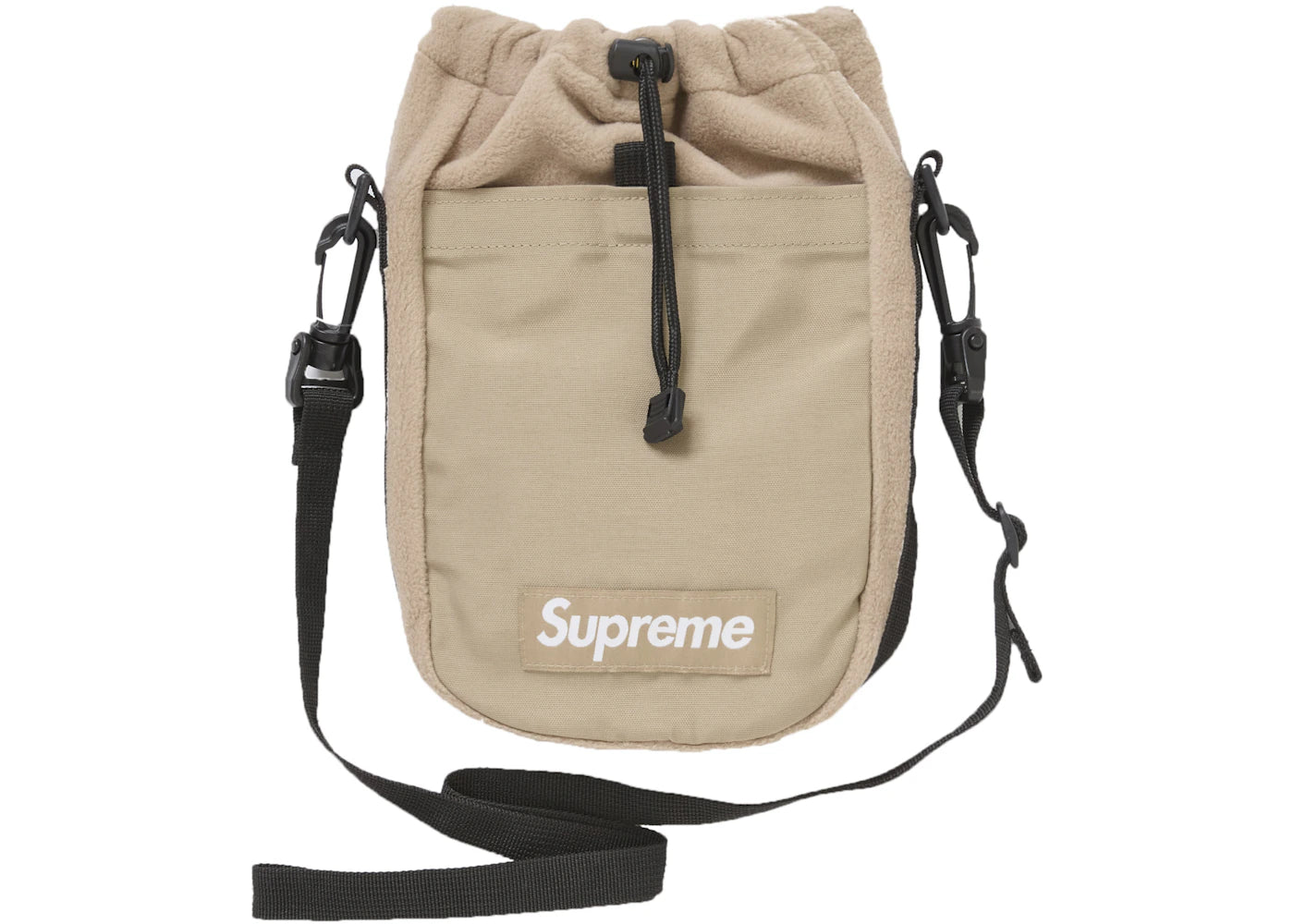 Supreme Polartec Sling Bag Taupe