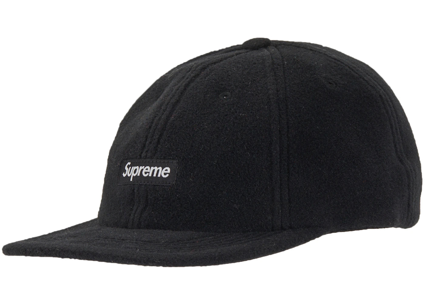 Supreme Polartec Small Box 6-Panel Black