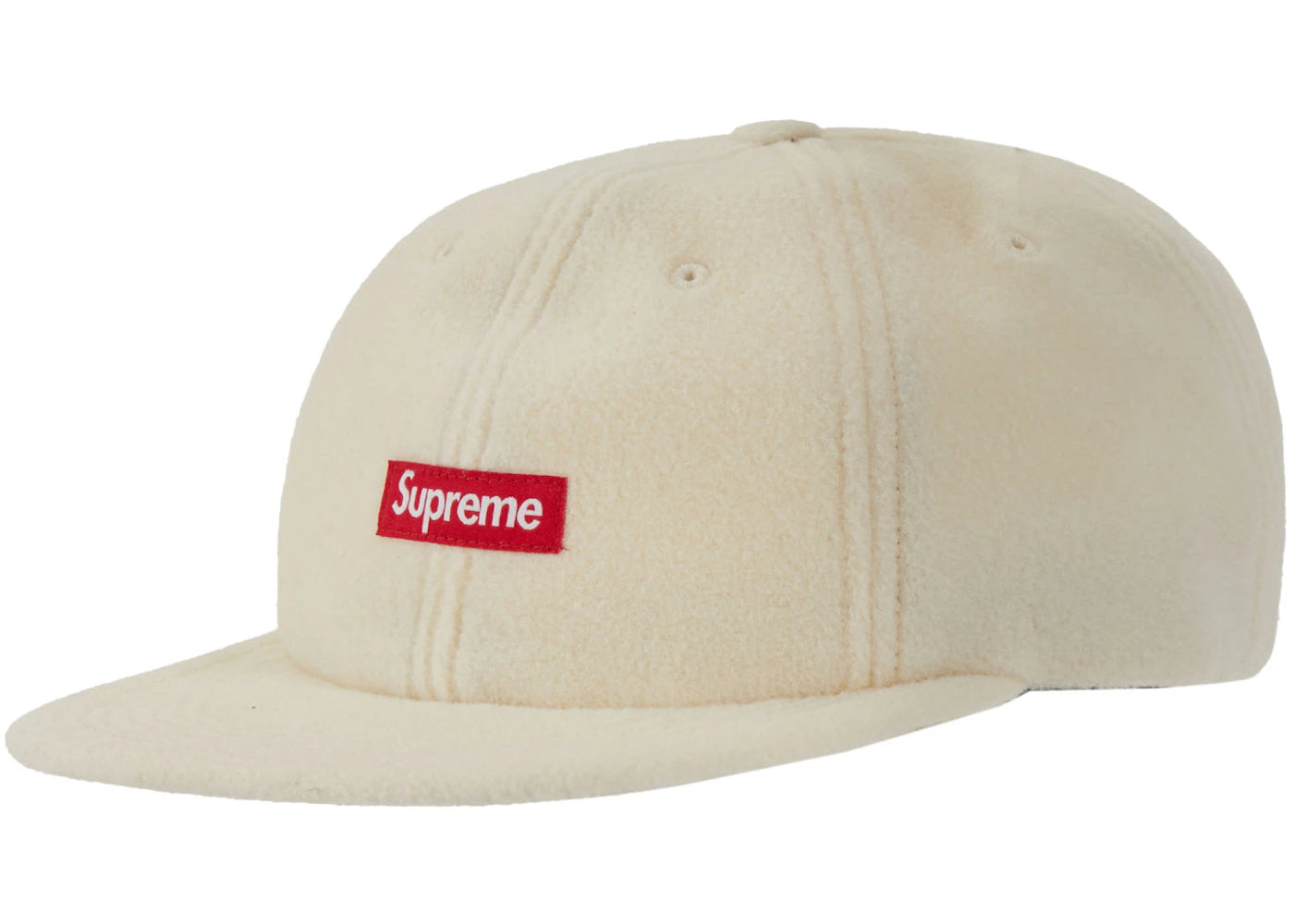 Supreme Polartec Small Box 6-Panel Natural