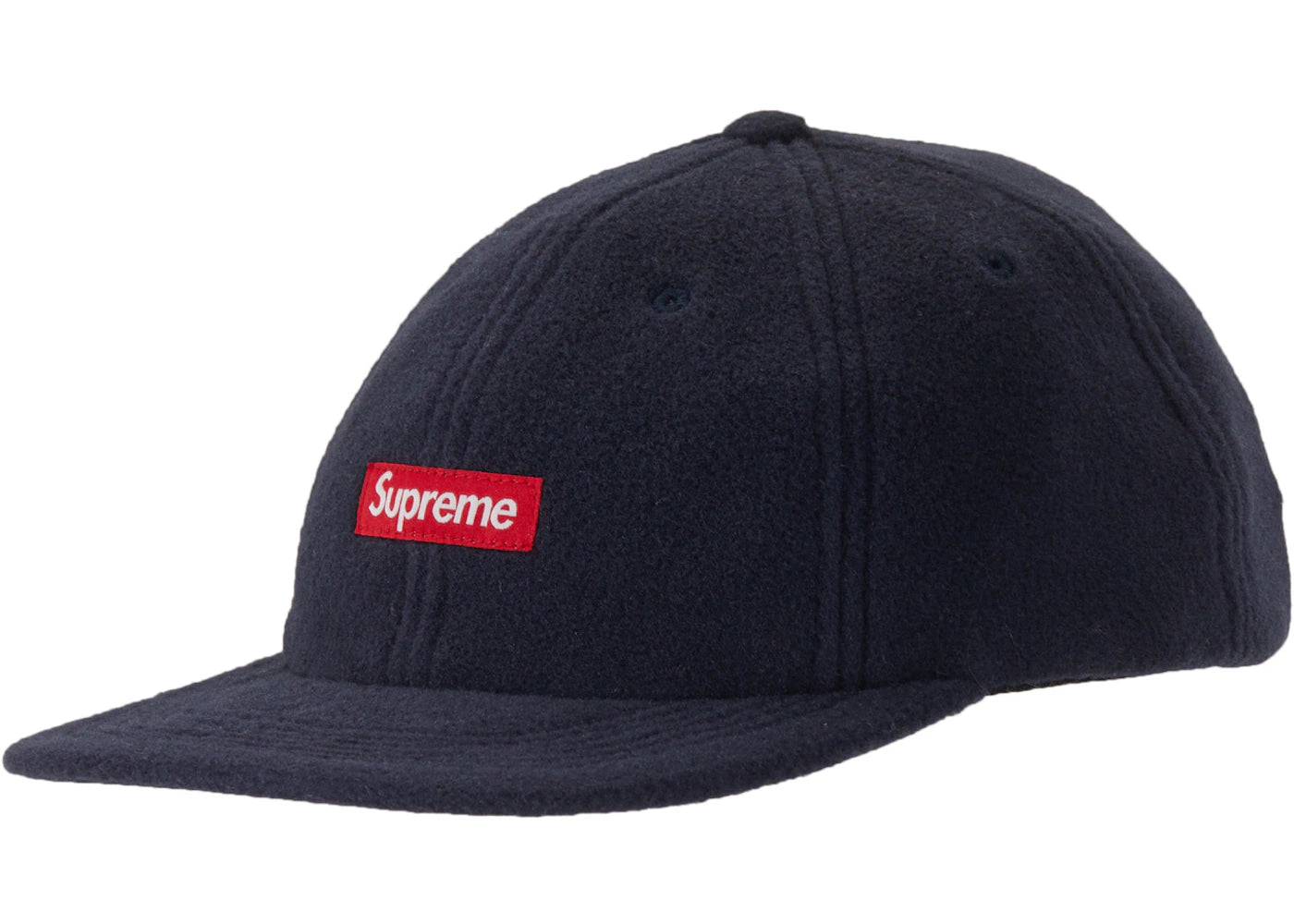 Supreme Polartec Small Box 6-Panel Navy