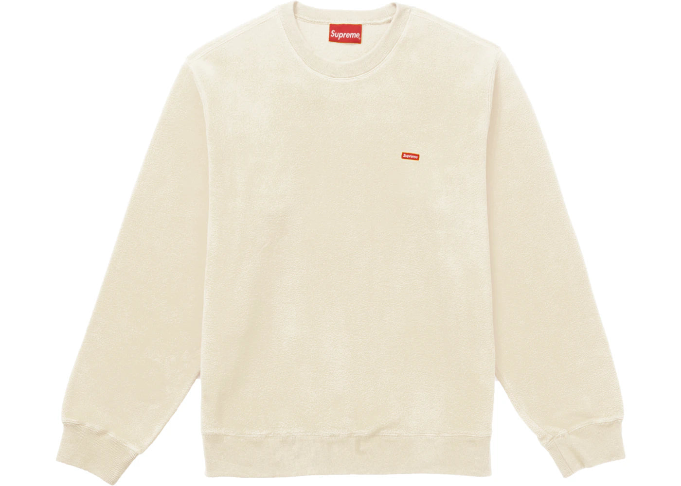 Supreme Polartec Small Box Crewneck Natural