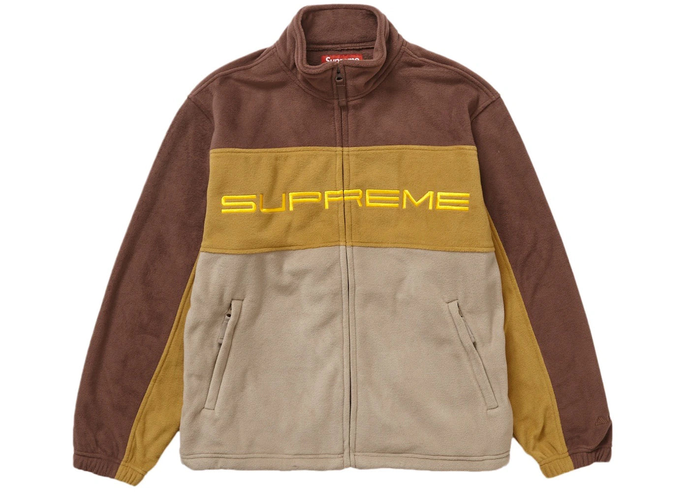 Supreme Polartec Zip Jacket (FW23) Brown