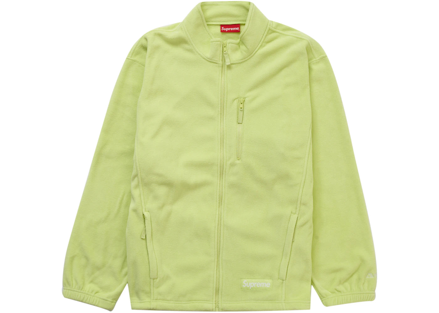 Supreme Polartec Zip Jacket Lime