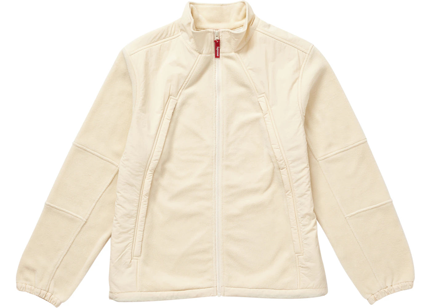 Supreme Polartec Zip Up Jacket Natural