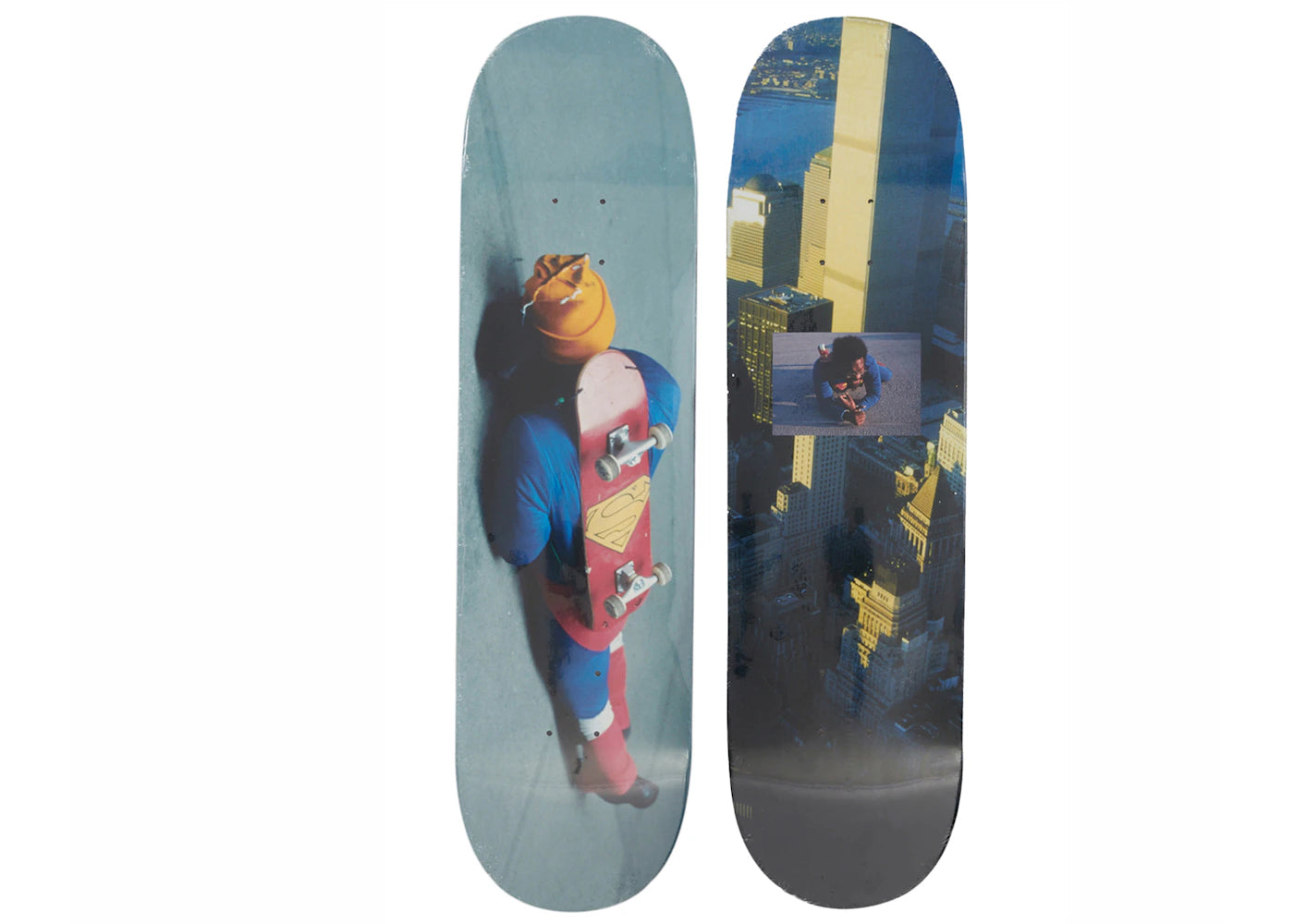 Supreme Pope.L Skateboard Deck Set Multicolor