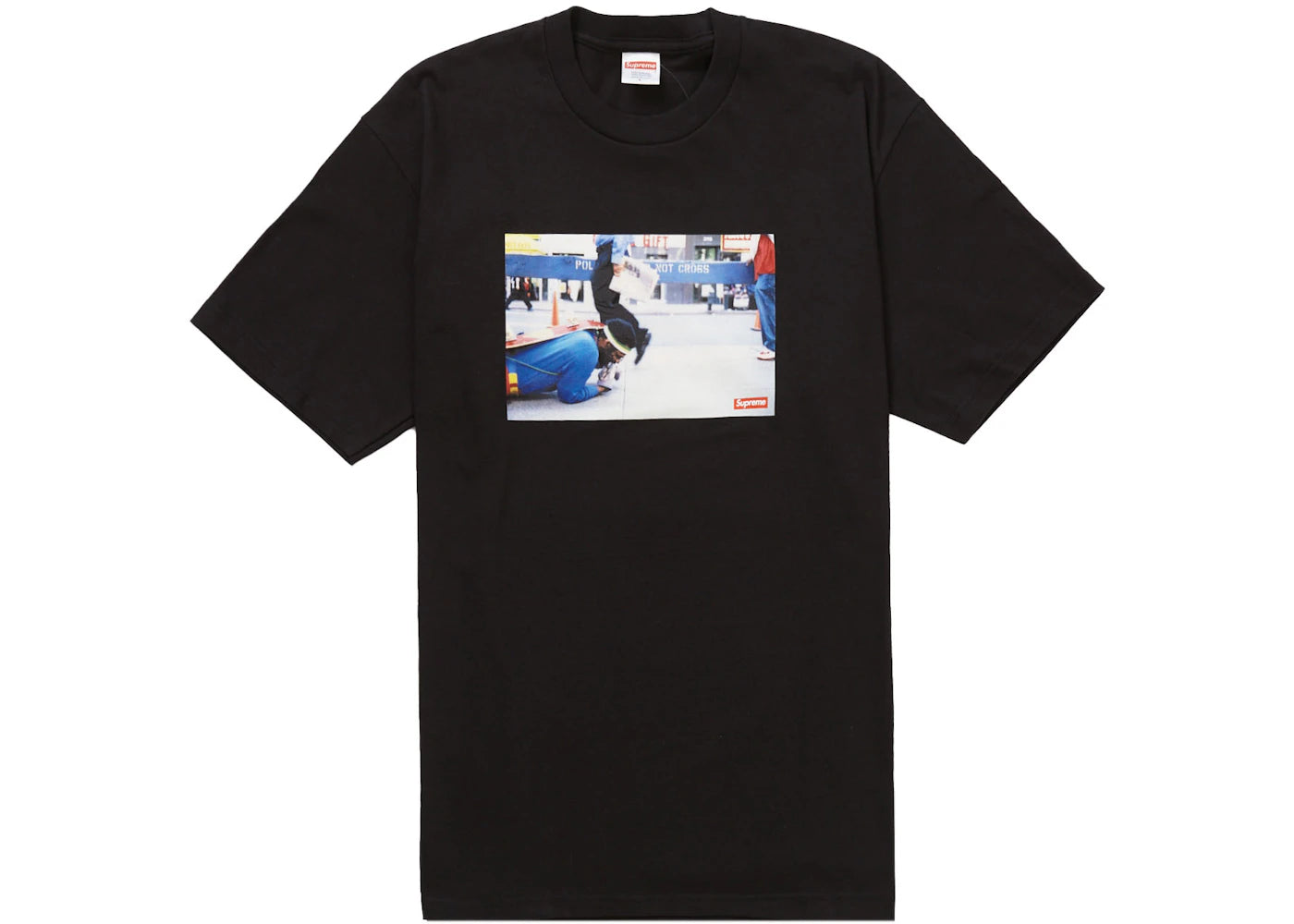 Supreme Pope.L Training Crawl Tee Black