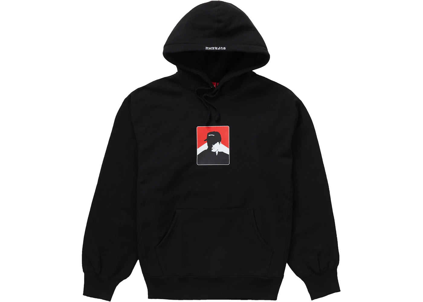 Supreme Portrait Hooded Sweatshirt (FW20) Black