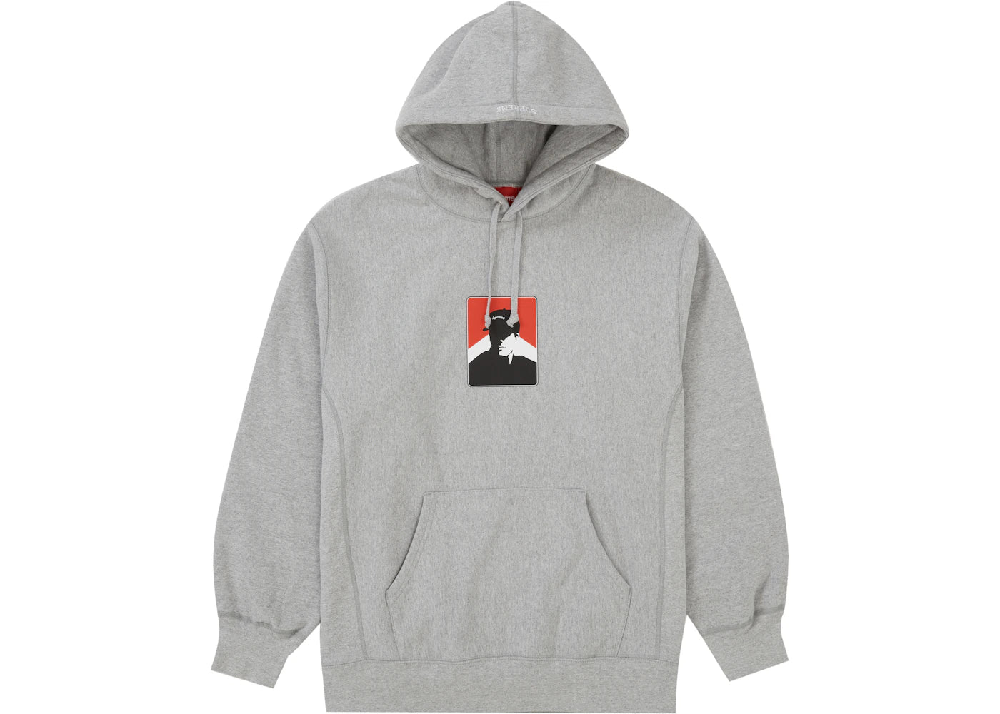 Supreme Portrait Hooded Sweatshirt (FW20) Heather Grey