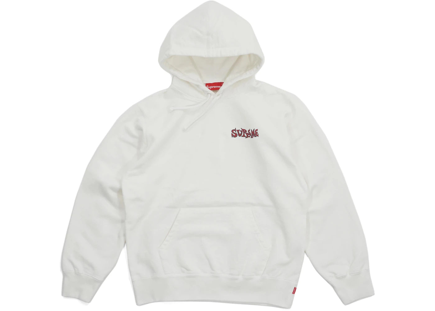 Supreme Portrait Hooded Sweatshirt White