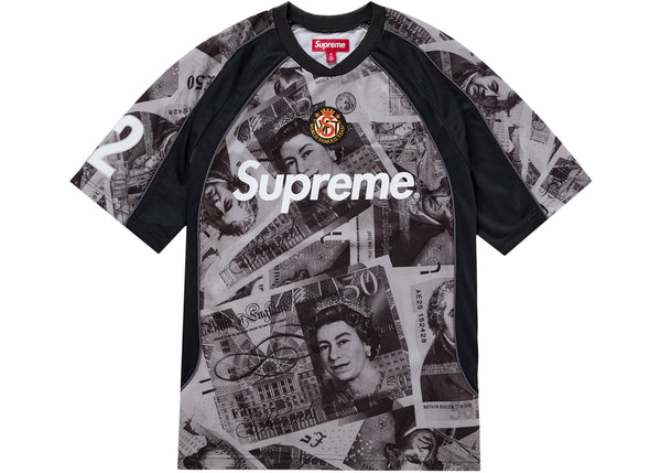 ウェア Pounds Soccer Jersey supreme Supreme Pounds Soccer Jersey Black – Side Kicks