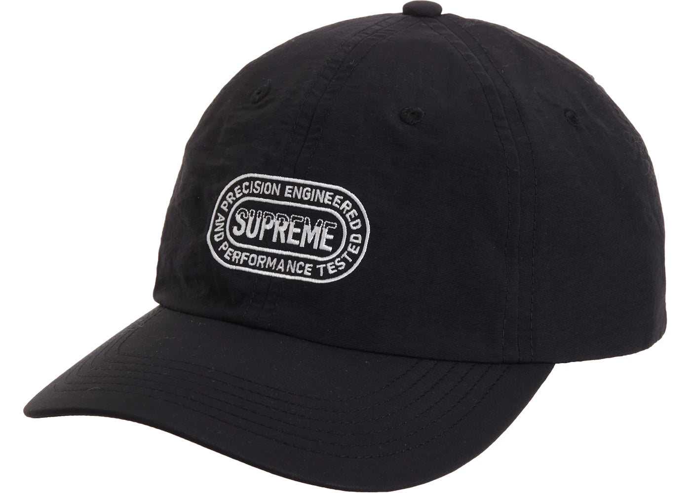 Supreme Precision 6-Panel Black