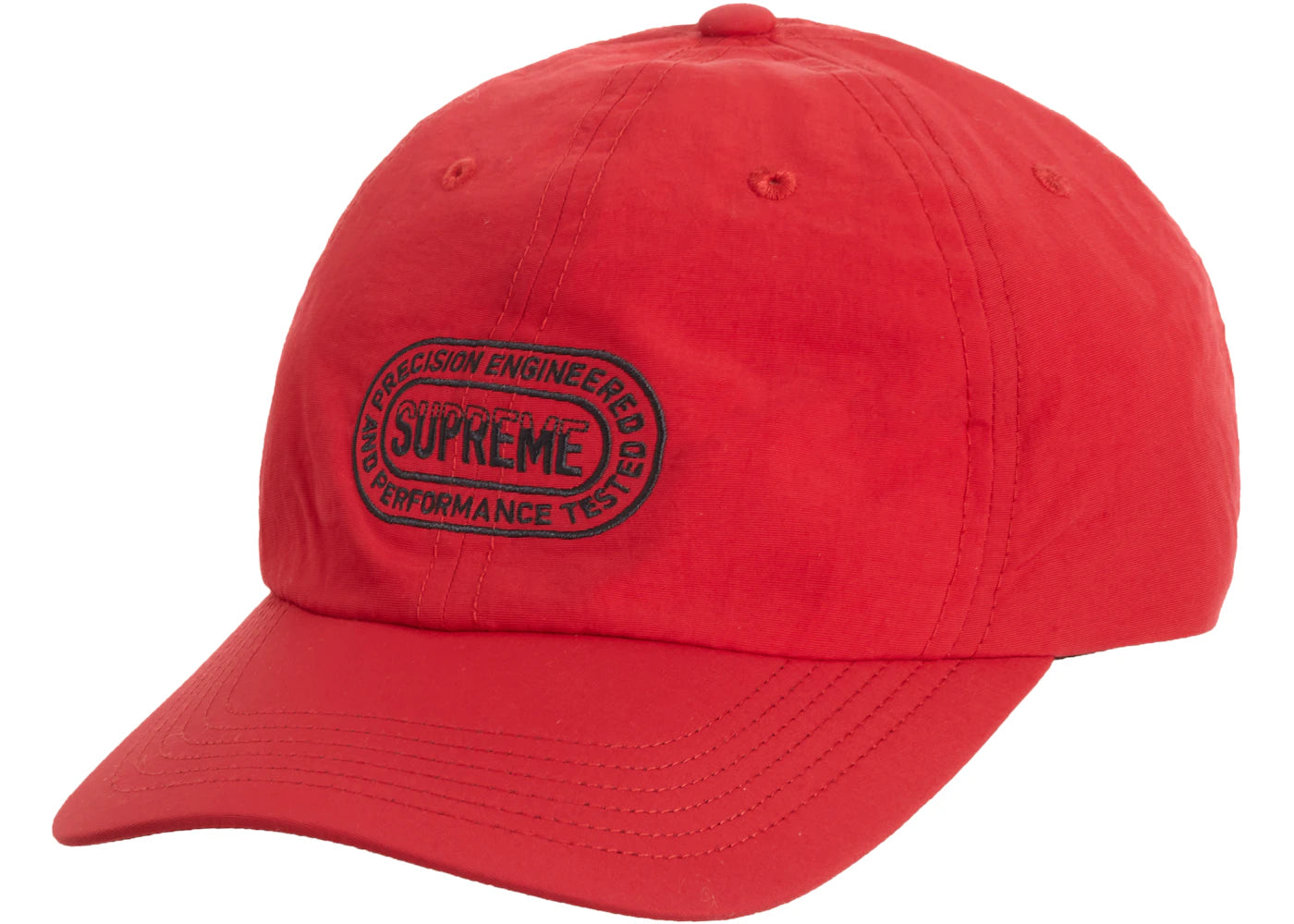 Supreme Precision 6-Panel Red