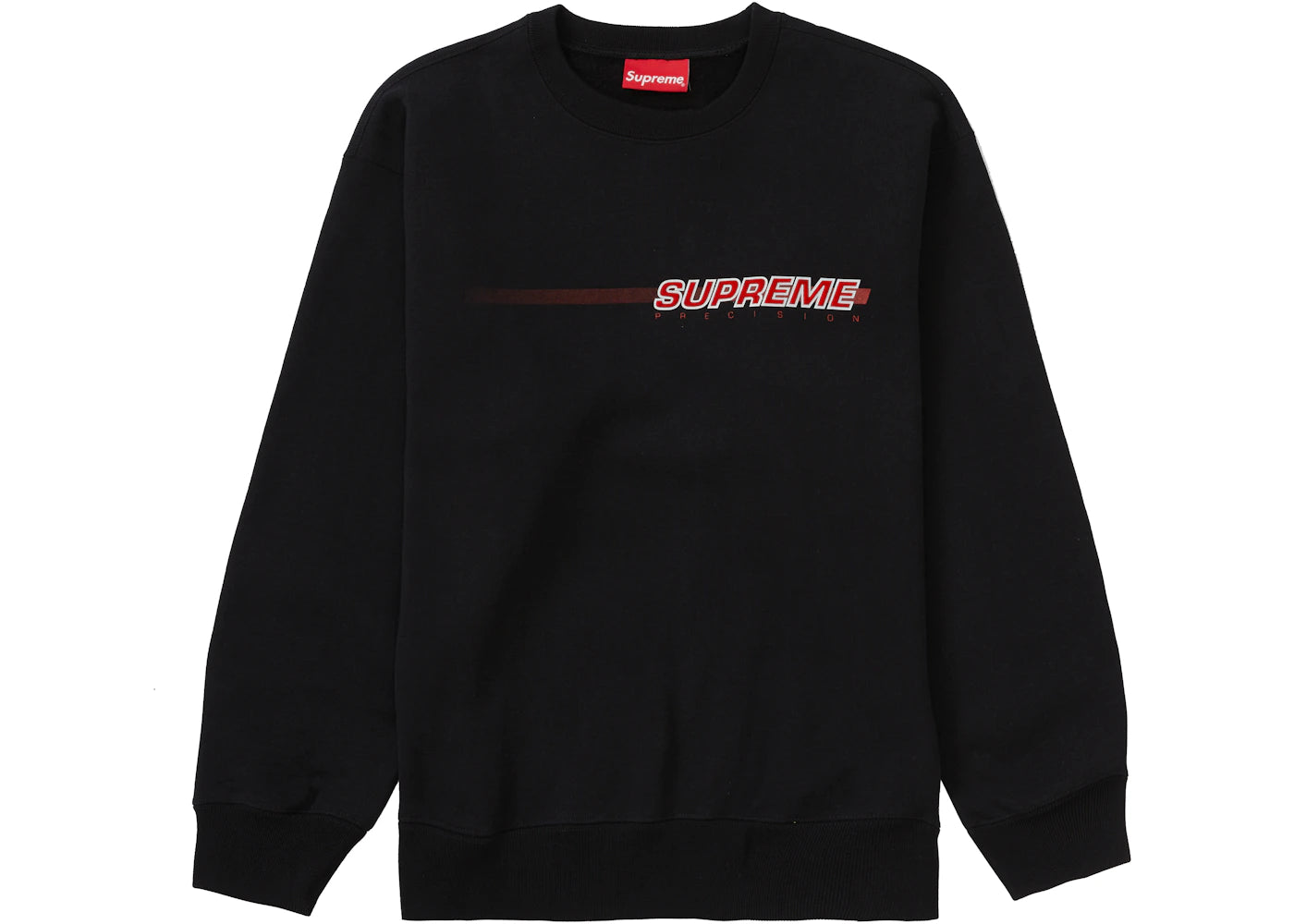 Supreme Precision Crewneck Black