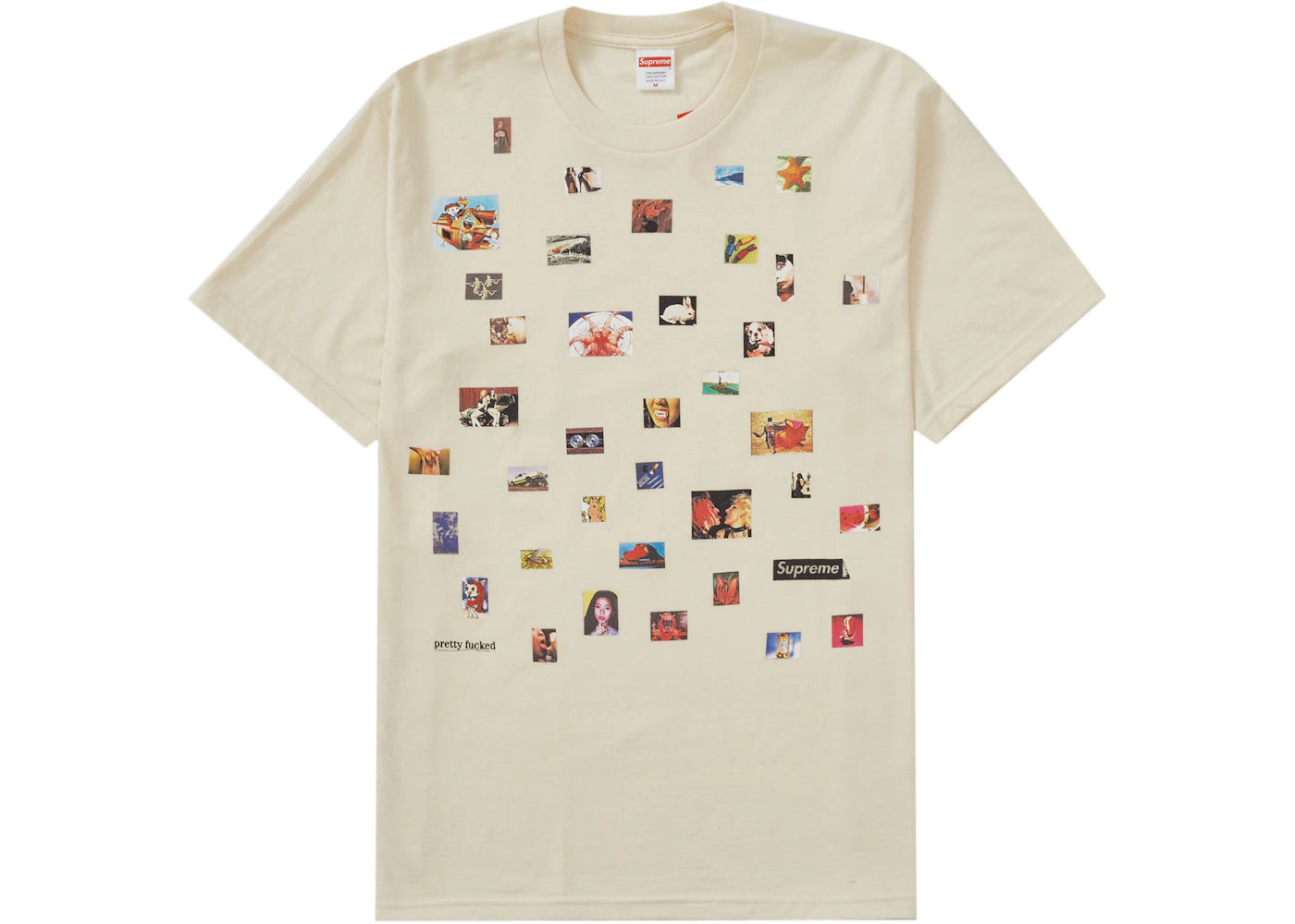 Supreme Pretty Fucked Tee Natural