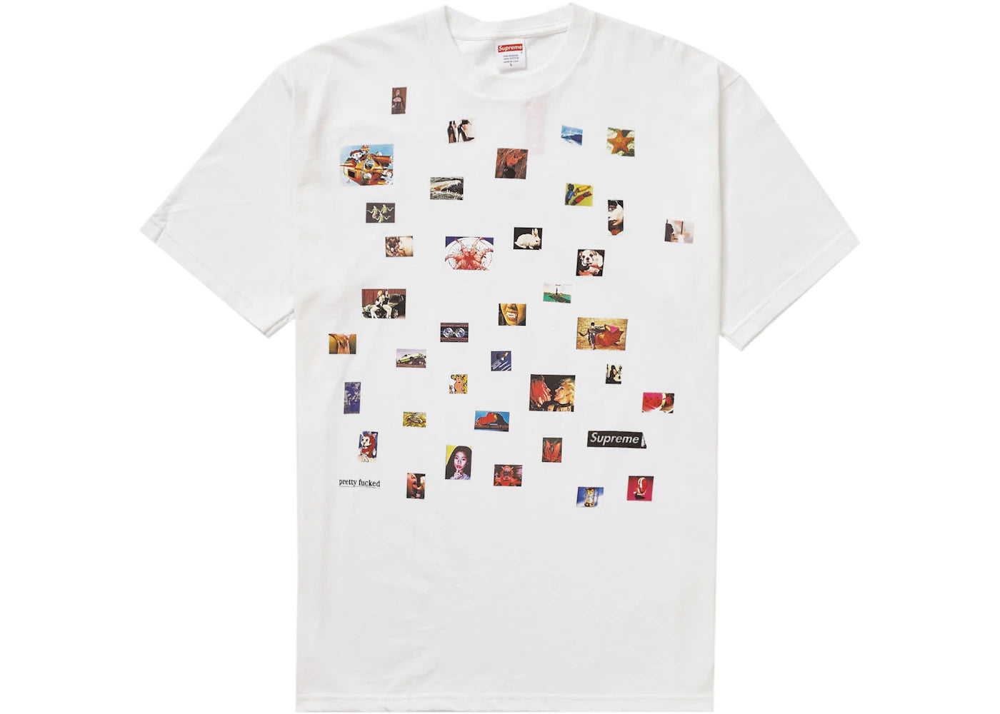 Supreme Pretty Fucked Tee White