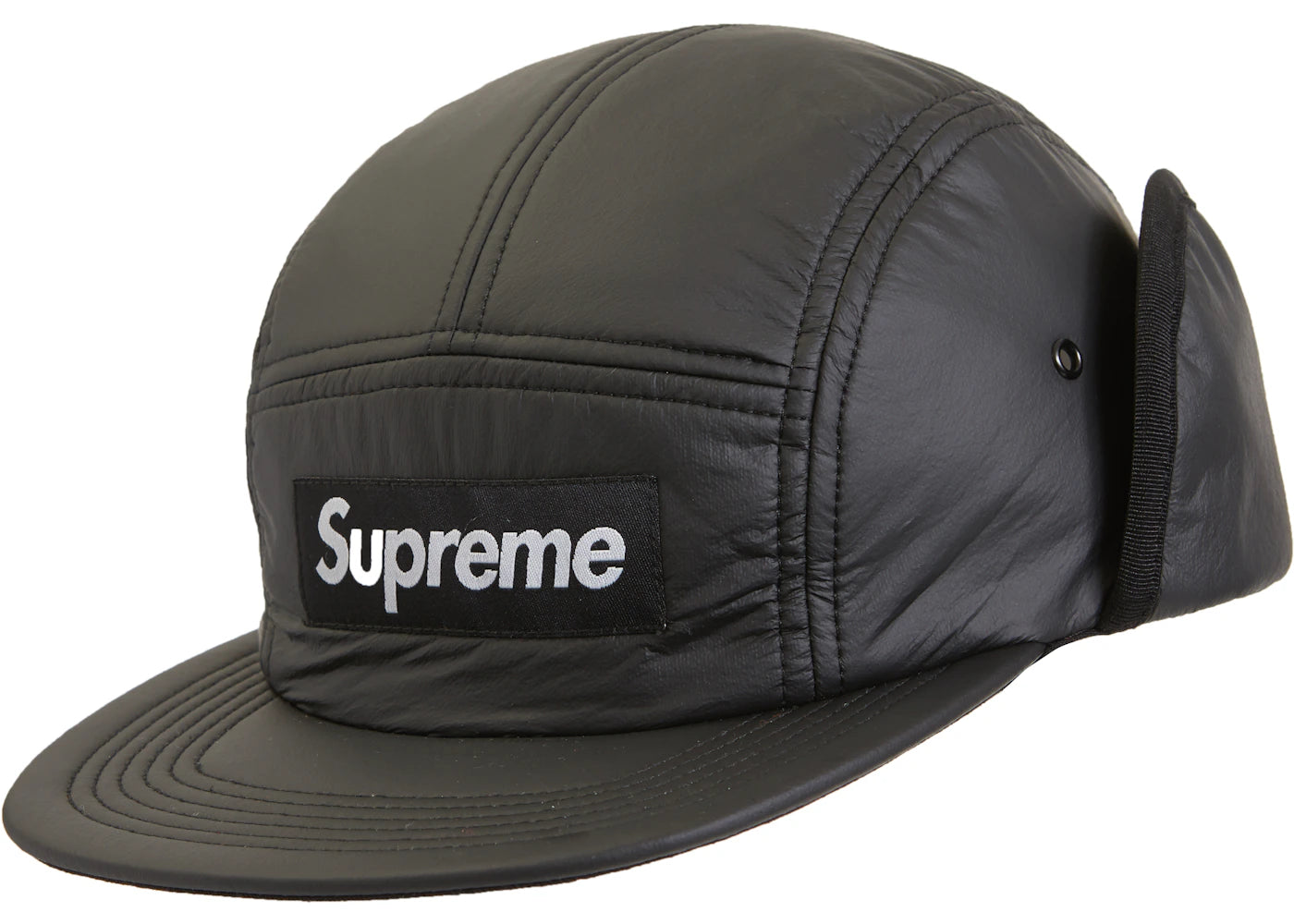Supreme PrimaLoft Earflap Camp Cap Black