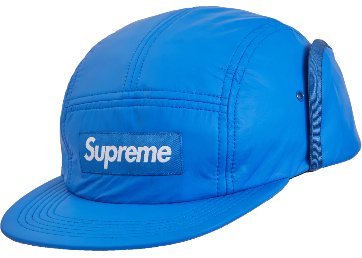 Supreme PrimaLoft Earflap Camp Cap Royal