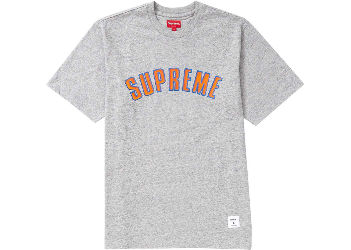 Supreme Printed Arc S/S Top Heather Grey